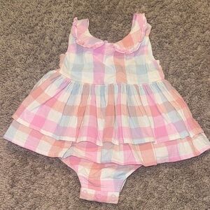 SweetHoney Pastel Plaid Bodysuit